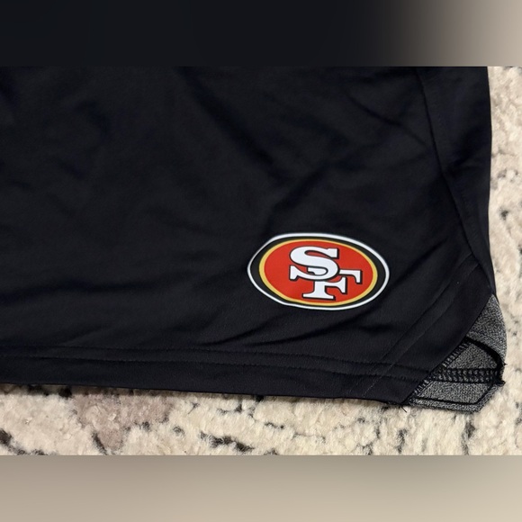 Under Armour Authentic San Francisco 49ers Black Shorts NFL Football Men’s Sz: S - Picture 2 of 5